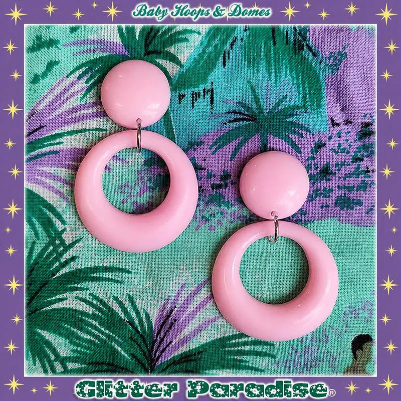 Boucles d'Oreilles: Baby Hoops & Dômes